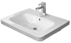 Duravit DuraStyle - Wastafel 650x480 Mm, Met Overloop, Met Kraangat, WonderGliss, Wit 23206500001