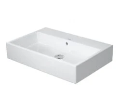 Duravit Vero Air - Wastafel 700x470 Mm, Met Overloop, Zonder Kraangat, WonderGliss, Wit 23507000601
