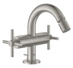 Grohe Atrio - Bidetkraan Met Waste, M-size, Supersteel 24027DC3