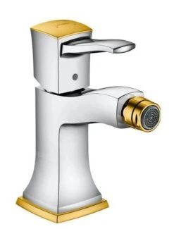 Hansgrohe Metropol Classic - Bidetkraan Met Afvoergarnituur, Chroom/goud Look 31320090