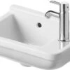 Duravit Starck 3 - Fontein 400x260 Mm, Met 1 Kraangat Rechts, Wit 0751400000