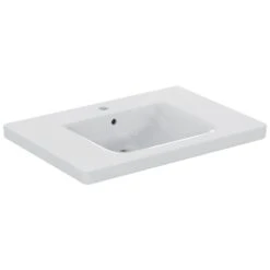 Ideal Standard Connect Freedom - Wastafel 800x560 Mm, 1 Kraangat, Wit E548401