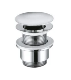 Kludi Toebehoren - Niet Afsluitbare Wastafel Afvoerplug, Chroom 1042805-00