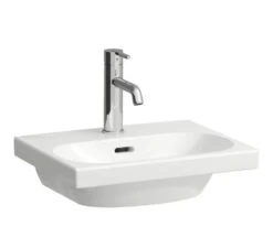 Laufen Lua - Meubelwastafel 45x35 Cm, Met Overloop, Kraangat, LCC, Wit H8160804001041