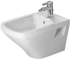 Duravit DuraStyle - Wandbidet Met Overloop, Met WonderGliss, Wit 22821500001