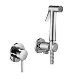 Paffoni Bidet Kit - Inbouw Bidetkraan, Met Handdouche En Inbouwdeel, Chroom KITDUP110CR