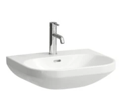 Laufen Lua - Wastafel 46x55 Cm, Met Overloop, Kraangat, LCC, Wit H8110814001041