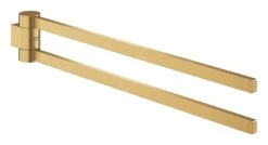 Grohe Selection - Handdoekhouder Dubbel, Draaibaar, Geborsteld Cool Sunrise 41063GN0