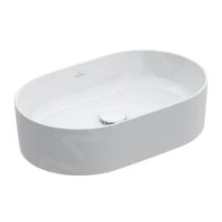Villeroy & Boch Collaro - Waskom Op Blad, 560x360 Mm, Alpine Wit 4A195601