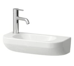 Laufen Lua - Fontein 50x23 Cm, Zonder Overloop, Kraangat Links, LCC, Wit H8150824001131