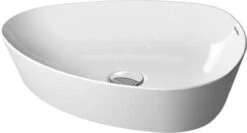 Duravit Cape Cod - Asymmetrische Opzetwastafel 500x405 Mm, DuraCeram, Wit 2339500000