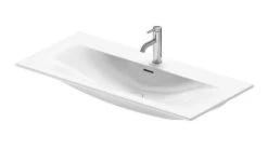 Duravit Viu - Wastafel 1030x490 Mm, Met Overloop, Met Kraangat, WonderGliss, Wit 23441000001