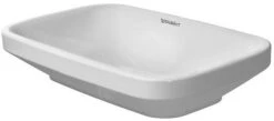 Duravit DuraStyle - Waskom Op Blad 600x380 Mm, Zonder Overloop, WonderGliss, Wit 03496000001