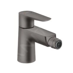 Hansgrohe Talis E - Bidetkraan Met Afvoergarnituur, Geborsteld Zwart Chroom 71720340