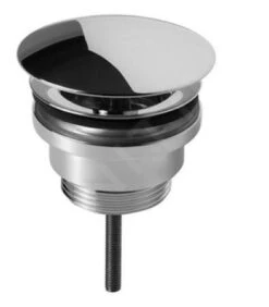 Villeroy & Boch Toebehoren - Niet-afsluitbare Afvoerplug, Chroom 87989061