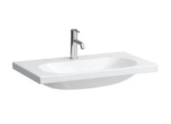 Laufen Lua - Meubelwastafel 80x46 Cm, Zonder Overloop, Kraangat, Wit H8160870001561