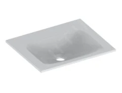 Keuco Plan - Wastafel 465x383 Mm, Zonder Overloop, Zonder Kraangat, CleanPlus, Wit 32930314600