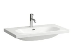 Laufen Lua - Meubelwastafel 80x46 Cm, Met Overloop, Kraangat, LCC, Wit H8160874001041