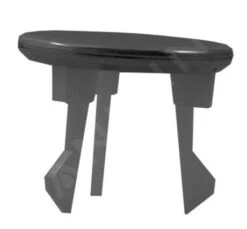 Duravit Toebehoren - Overloopclip, Chroom 1001070000