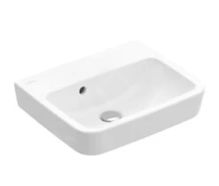 Villeroy & Boch O.novo - Fontein 450x370 Mm, Met Overloop, Zonder Kraangat, CeramicPlus, Alpine Wit 434447R1