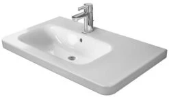 Duravit DuraStyle - Wastafel 800x480 Mm, Met Overloop, Met Kraangat, WonderGliss, Wit 23258000001