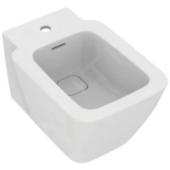 Ideal Standard Strada II - Hangend Bidet, 360x540 Mm, Met Overloop, Kraangat, Wit T456801