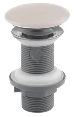 Sapho Infinity - Click-Clack Wastafelwaste, Ivoor 38TP0165I