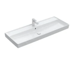 Villeroy & Boch Collaro - Meubelwastafel 1200x470 Mm, Met Overloop, Kraangat, Alpine Wit 4A33C501