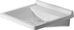 Duravit Starck 3 - Wastafel Med, 600x545 Mm, Zonder Kraangat, Wit 0312600000