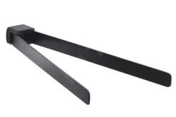 Sapho Gedy Pirenei - Draaibare Handdoekhouder, Lengte 359 Mm, Mat Zwart PI2314