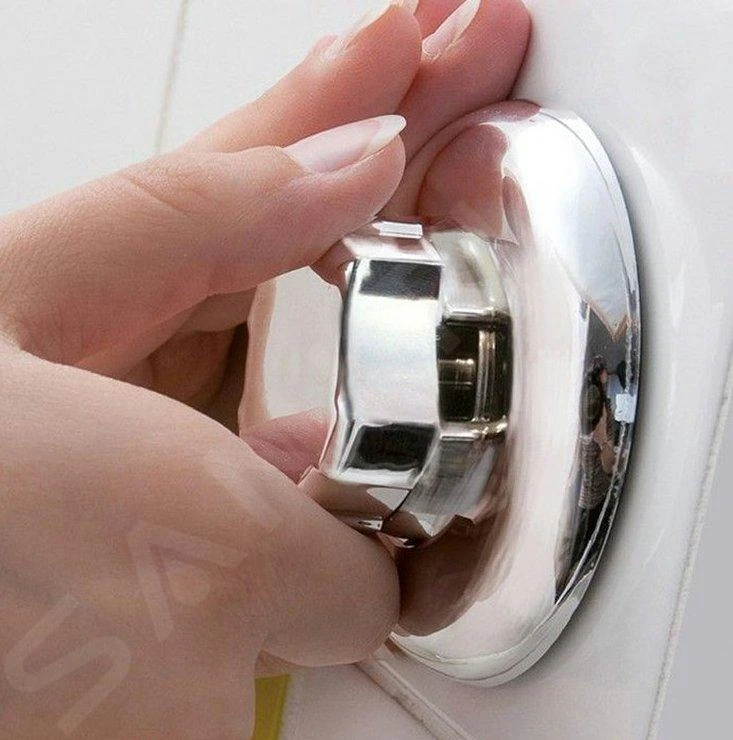 Compactor Bestlock - Plank Met Zeepschaal En Zuignap 273x150x135 Mm, Bamboe/chroom RAN5808 - Afbeelding 8