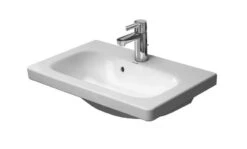 Duravit DuraStyle - Compact Meubelwastafel 635x400 Mm, Met 1 Kraangat, Alpine Wit 2337630000