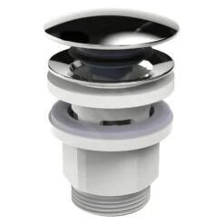 Hansa Toebehoren - Afsluitbare Afvoer, Push-Open, Chroom 07620100