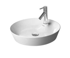 Duravit Cape Cod - Waskom, Diameter 480 Mm, Met 1 Kraangat, DuraCeram, Wit 2328480000