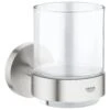 Grohe Essentials - Glas Met Houder, Supersteel 40447DC1