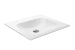 Keuco Plan - Wastafel 505x494 Mm, Zonder Overloop, Zonder Kraangat, CleanPlus, Wit 32940315000