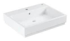Grohe Cube Ceramic - Wastafel Met Overloop, 600x490 Mm, PureGuard, Wit Alpine 3947700H