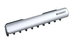 Geberit ONE - Afvoerdekking Voor Wastafels Met Horizontale Afvoer, Kam-inzetstuk, Alpine Wit 245.451.11.1