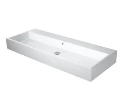 Duravit Vero Air - Dubbele Meubelwastafel 1200x470 Mm, Met Overloop, Zonder Kraangat, Wit 2350120028