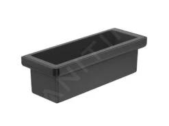 Roca Tempo - Planchet, Lengte 300 Mm, Zwart A817028CN0