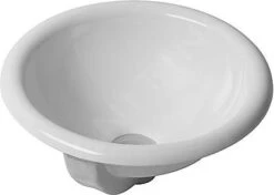 Duravit Architec - Wastafel Met Overloop, Diameter 400 Mm, Wit 0318400000