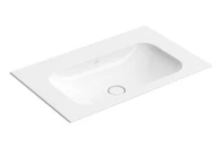 Villeroy & Boch Finion - Meubelwastafel 800x500 Mm, Zonder Overloop, Zonder Kraangat, CeramicPlus, Alpine Wit 416483R1