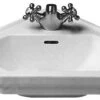 Duravit 1930 - Fontein Met Overloop, 595x450 Mm, Wit 0793420000