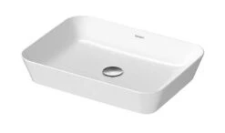 Duravit Cape Cod - Opzetwastafel 550x400 Mm, DuraCeram, Met WonderGliss, Wit 23475500001