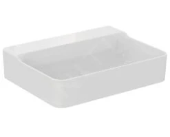 Ideal Standard Conca Ceram - Wastafel 600x450 Mm, Zonder Overloop, Zonder Kraangat, Wit T379201
