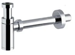 Sapho Bonomini King - Wastafelsifon 1"1/4, Afval 32 Mm, Chroom 0595PR25K7