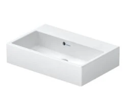 Duravit Vero Air - Wastafel 600x400 Mm, Met Overloop, Zonder Kraangat, Wit 2368600060