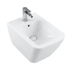 Villeroy & Boch Finion - Wandbidet Met Overloop, 375x560 Mm, Met Ceramicplus, Alpine Wit 446500R1