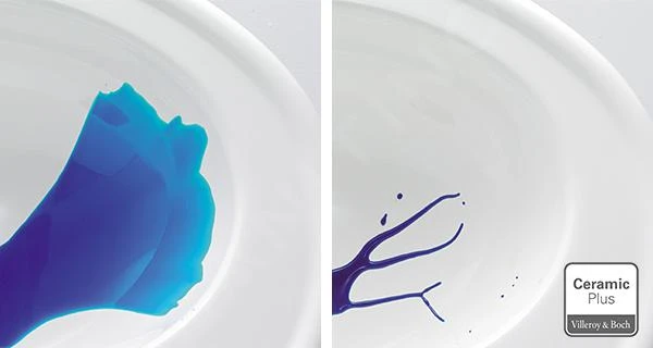 Villeroy & Boch Finion - Fontein Met Verborgen Overloop, 430x390 Mm, Met Ceramicplus, Alpine Wit 436444R1 - Afbeelding 3