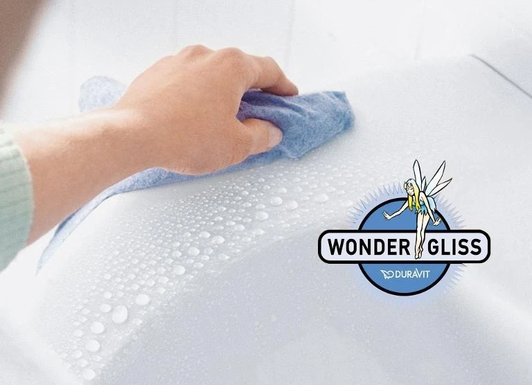 Duravit 2nd Floor - Wastafel Met Overloop, 525x350 Mm, WonderGliss, Wit 03165300001 - Afbeelding 4